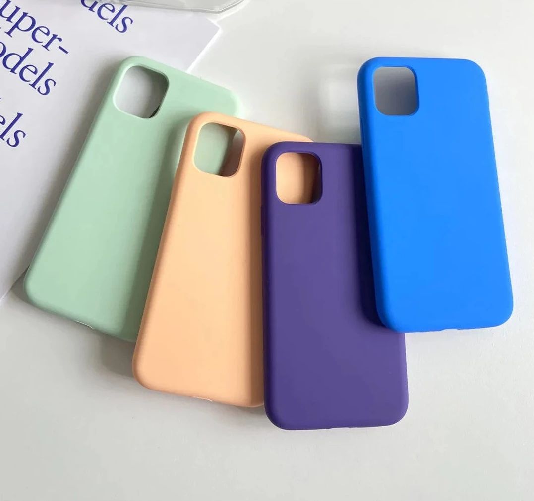 Официальные оригинальные силиконовые чехлы для телефонов iPhone 11 12 13 Pro XS Max XR X, чехол для Apple iPhone 7 8 plus 12 13 Mini с полным покрытием