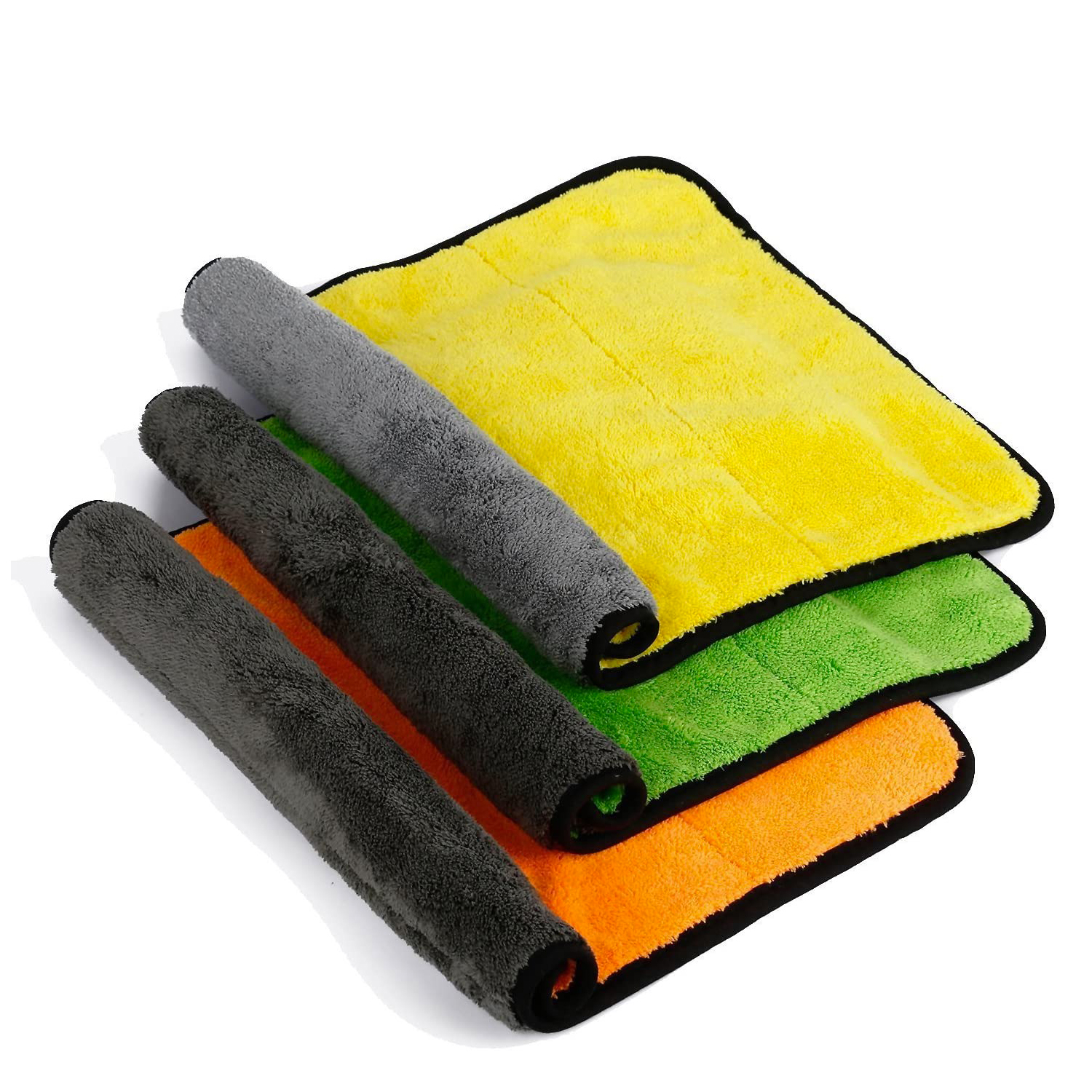 Multi-Purpose Microfiber Thick Towels Car Cleaning Cloths Absorbent Fast Drying Microfiber Cleaning Cloth Car Wash
