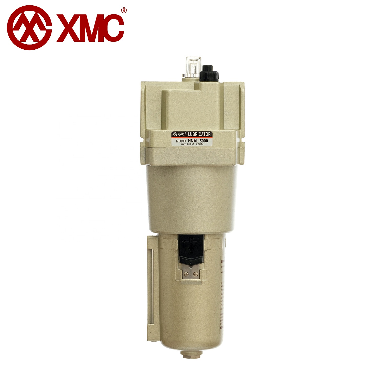 XMC HNAL5000-10 NPT 1 дюйм из алюминиевого сплава пневматические компоненты стальная труба большого диаметра регулятора воздушного фильтра масла чашка масленка