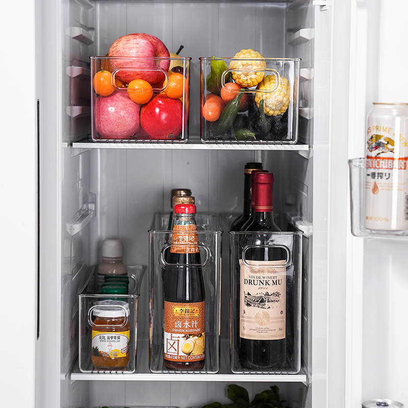 2021 Amazon Hot Selling eco friendly Freezer Refrigerator Storage Stackable Boxes 5L Plastic BPA Free Reusable Containers