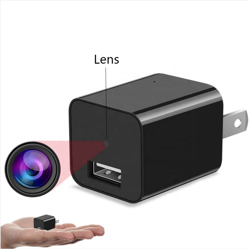 Hidden Spy Camera Charger Remote Control IP Wifi Wall Socket Power Plug USB Charger Hidden Camera For Home Security