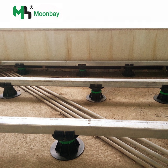 decking beam support decking joist pedestals system for pavers MB-DPTO-D 60-105mm 
