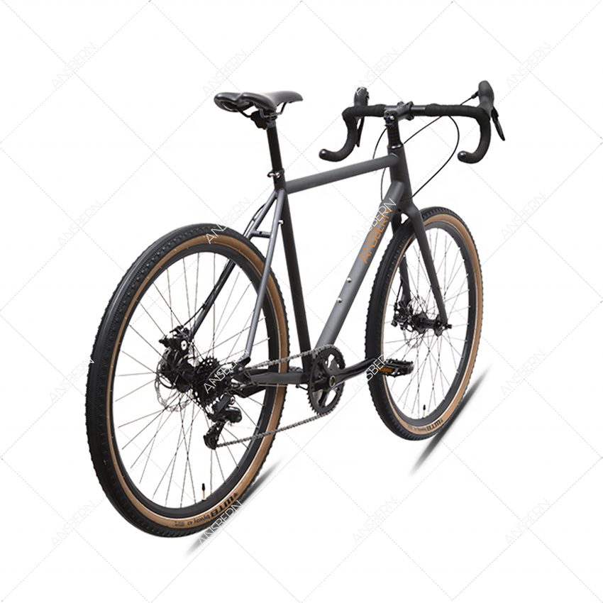 2020 Top Sale Fashion 8 Speed Gear Two Sizes Model 650B Frame Road Gravel Bike
