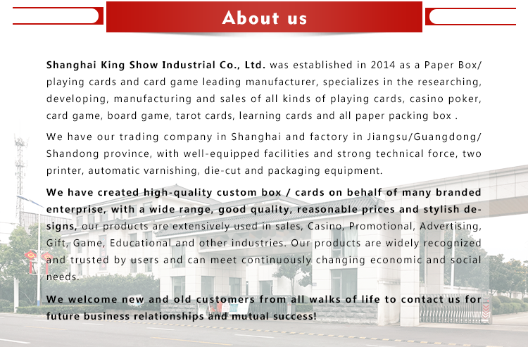 Custom logo Wooden Holder Box For Playing Cards Deck