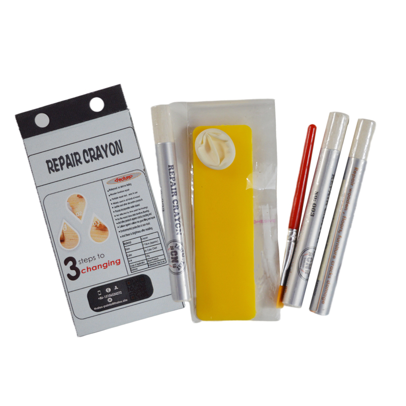 wholesale wood repair crayon set furniture paint floor complementary color pen for wooden furnitures