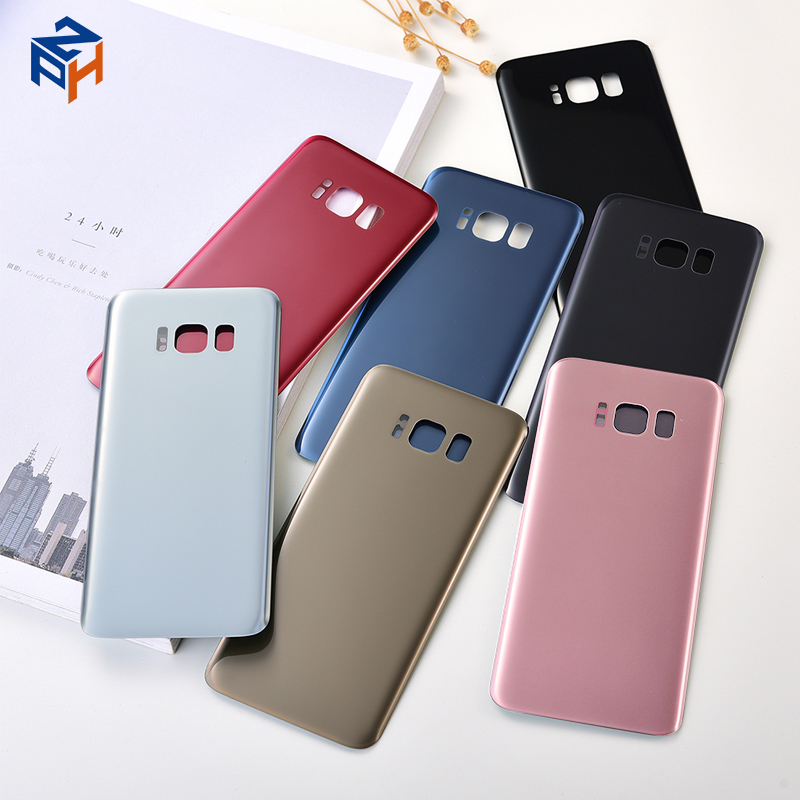 Замена заднего стекла для Samsung Galaxy s8 G950 S8 Plus G955 G955F крышка аккумулятора задняя крышка корпуса