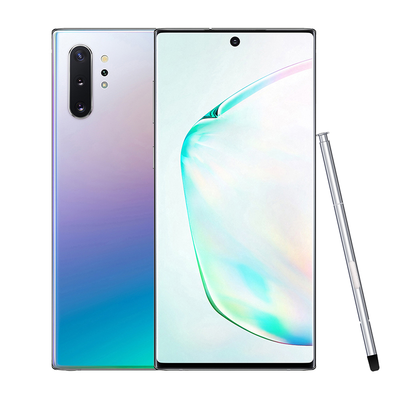 Note 10 Plus N975U1 Note10 + N975U 256 Гб ПЗУ 12 Гб ОЗУ Восьмиядерный 6,8 "оригинальный мобильный телефон