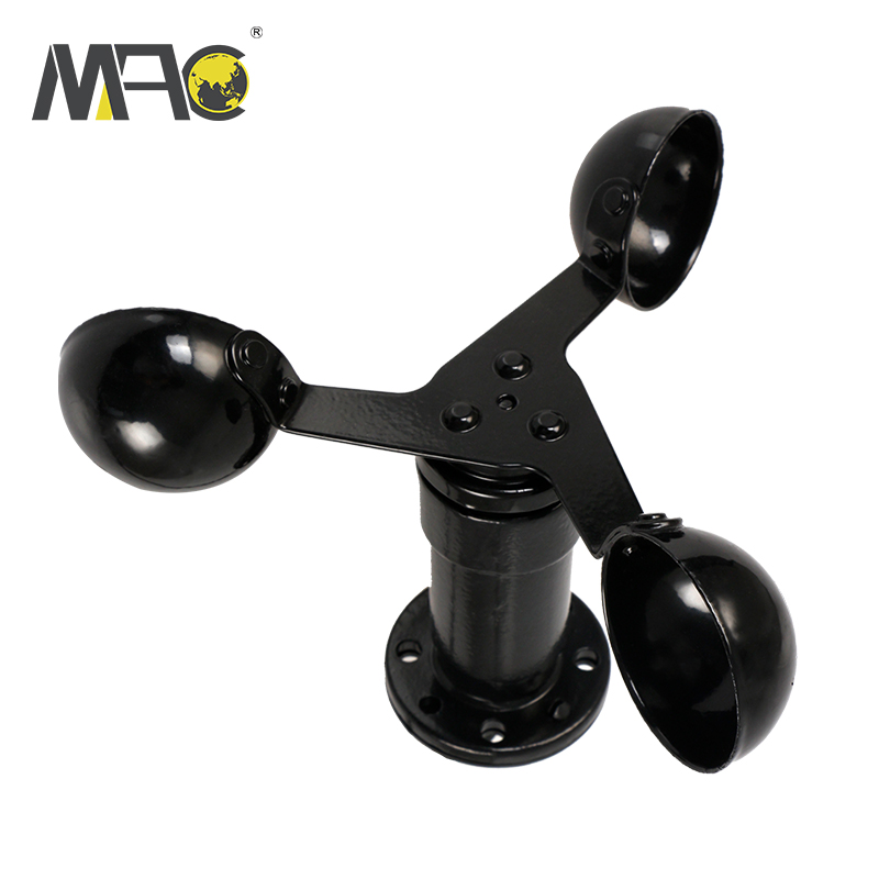 Популярный цифровой сигнализатор скорости ветра с краном Macsensor