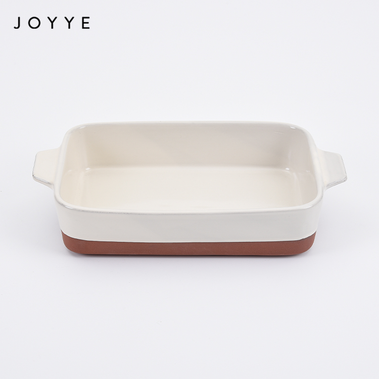 Joyye, хлебобулочные аксессуары, блестящая глазурованная термостойкая жаропрочная посуда, китайский белый набор жаропрочной посуды для кухни