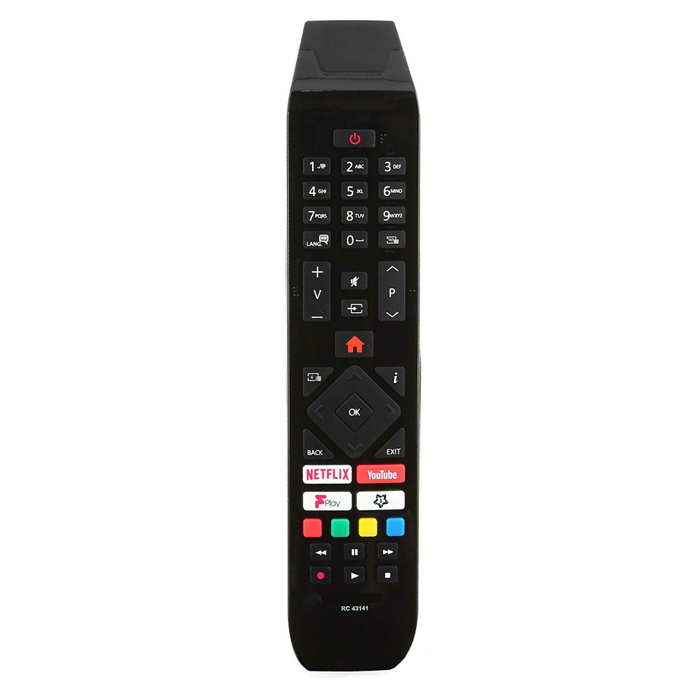 Новый RC43141 пульт дистанционного управления для смарт-ТВ Hitachi с кнопками Netflix YouTube Fplay