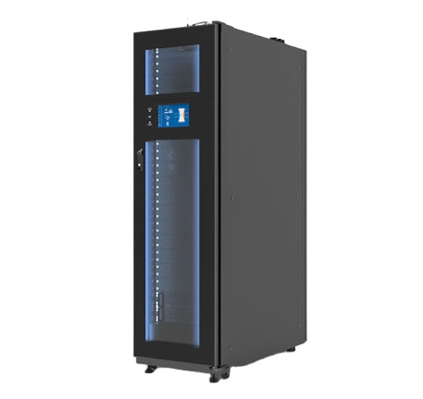 19" 42U DC network cabinet data entry network rack manufactuer with fans shelves wheels PDU for computer room