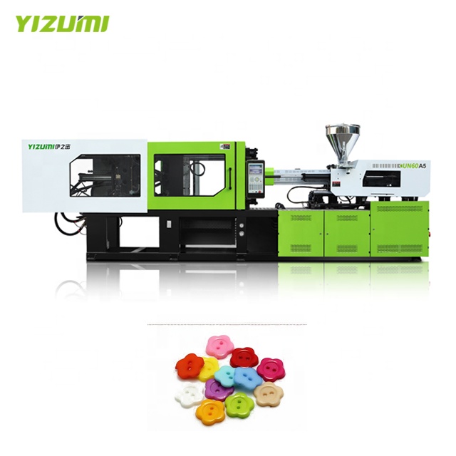 Plastic Buttons Making Machine 60ton YIZUMI Hydraulic Servo Injection Moulding Machine Low Cost Injection Machine Price