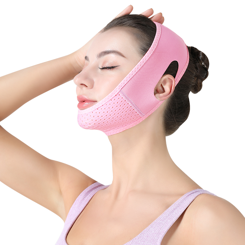 Neoprene jaw support mouth guard anti snoring ring snore stop strap