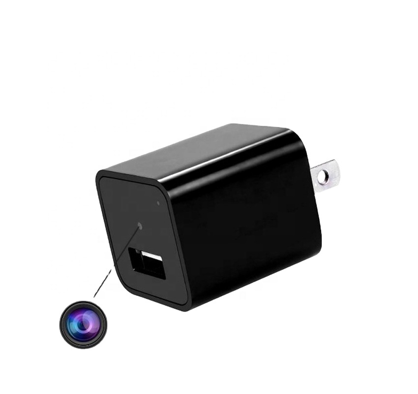Новинка 2020, лидер продаж Amazon, беспроводной домашний wi-fi адаптер 1080P cctv hd, миниатюрное зарядное устройство с USB-разъемом, скрытая камера няни, маленькая шпионская мини-камера