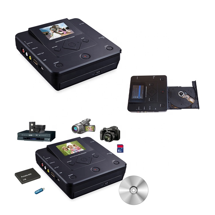 2.8 inch Multi Function LCD Home Portable DVD Recorder Player