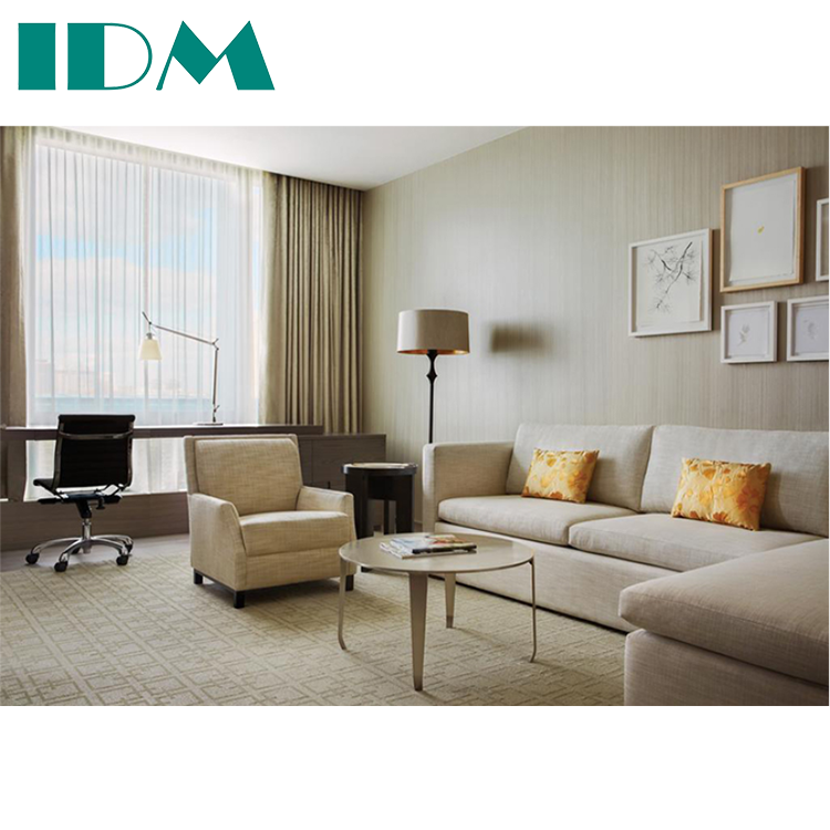 IDM-A16 Hot Sale Modern Luxury Design Hotel Bed Room Furniture Bedroom Set Hotel Furniture For Sale