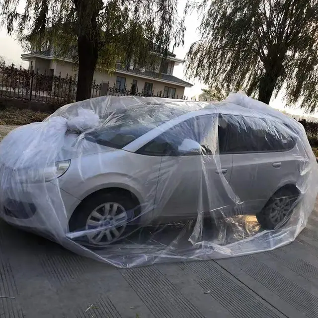 Plastic Flood Protect Car Bag