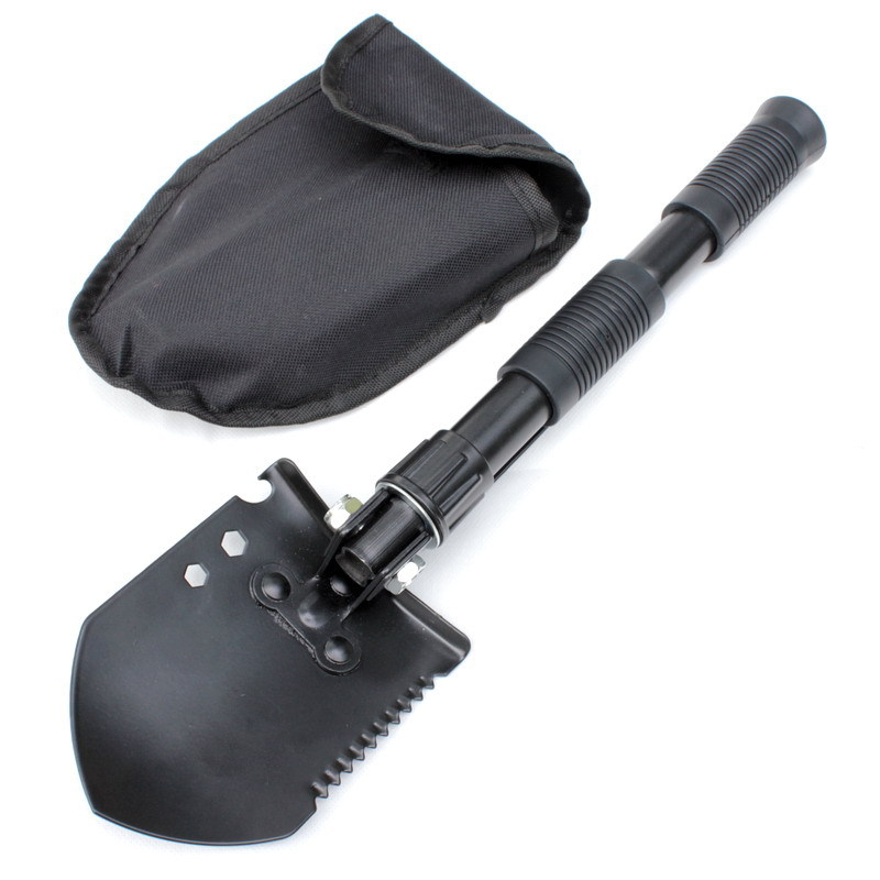 New Multi-purpose Military Folding Shovel Mini Camping Hiking Garden Outdoor Portable Survival Tools