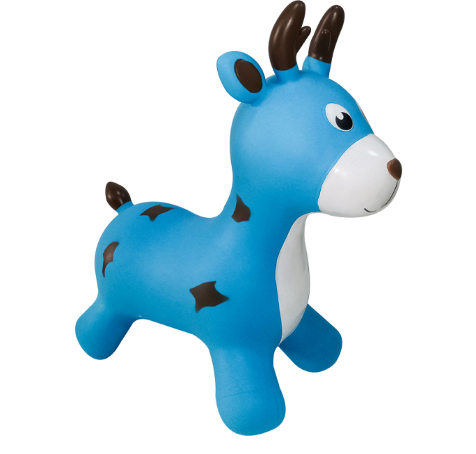 2021 New Arrivals jumping deer for children Inflatable hopper jumping animals bouncy animal toy