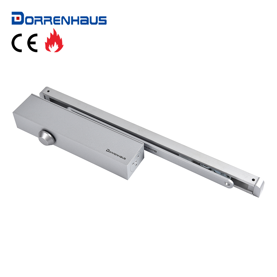 DORRENHAUS D3000H CE Listed Soft Close Automatic 85kg Hold Open Delayed Action Sliding Track Arm Hydraulic Door Closer