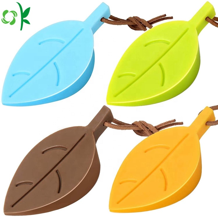 OKSILICONE Клин силиконовые пробки для двери стильные листья для безопасности складной мягкий для ребенка против pinching силиконовый Ограничитель для двери