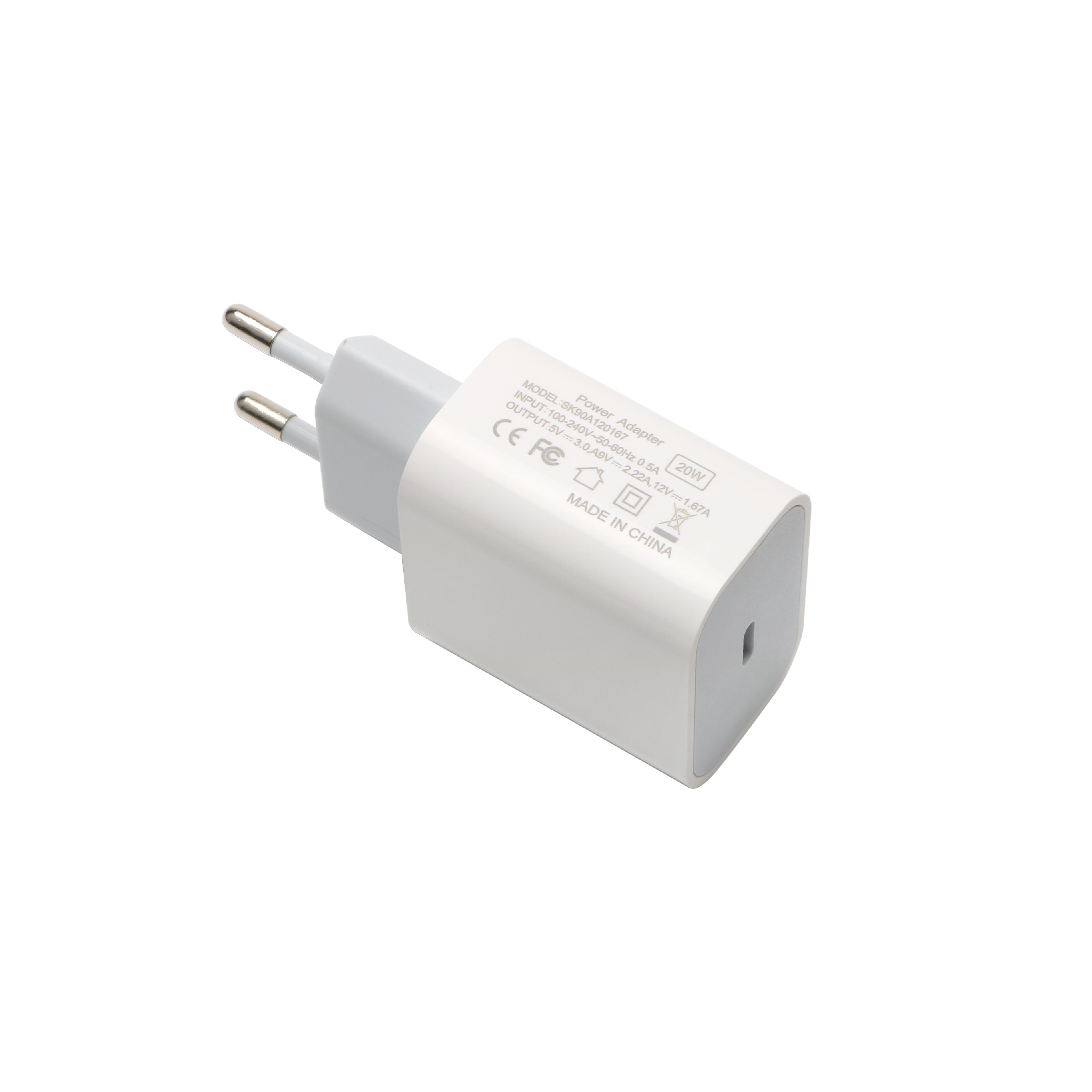 OEM USB C настенное зарядное устройство 20 Вт PD Type C Plus 1 USB US EU разъем pd зарядное устройство Универсальный адаптер для смартфона