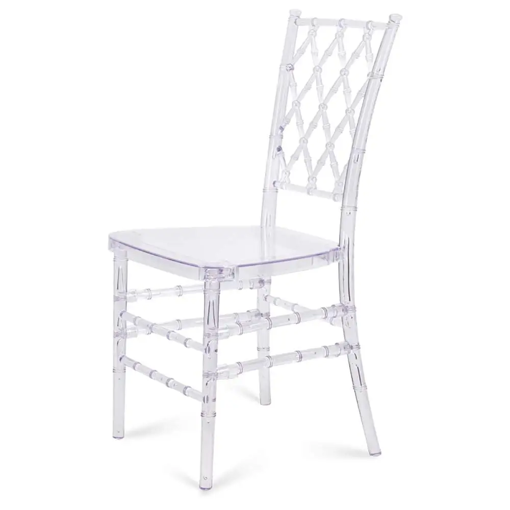 Wedding Chair Flash Elegance Stacking Chair Acrylic Crystal Chairs Stackable Transparent Elegant Party