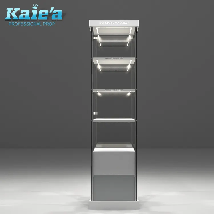 Jewellery Showcase Display Customized Glass Jewellery Shop Display Cabinet Showcase Glass Jewelry Display Tower