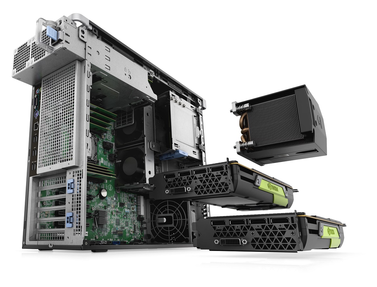 Оригинальная рабочая станция Dell Precision Tower 5820 SMT с W-2123 процессором для превосходной производительности