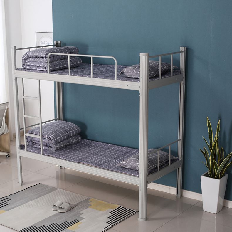 Двухъярусный комплект кровати Cama De Beliche Demir Ranza Yatak для студентов, стальной, для взрослых, металлический