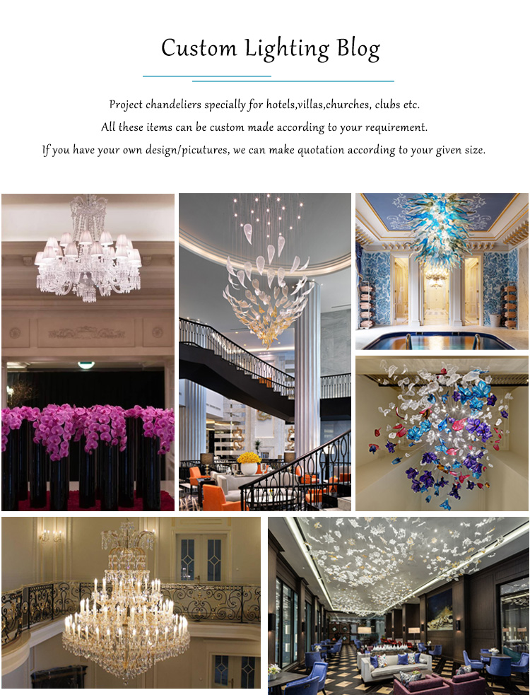 The Dazzling Crystal Transparent Light Is Suitable For The Room Decoration