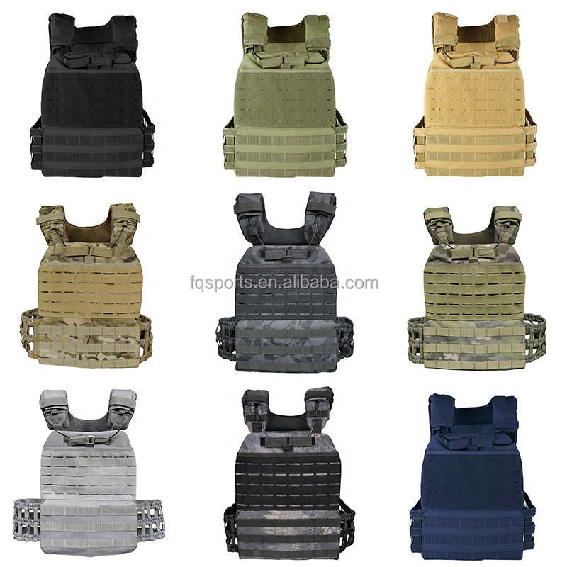 2021 colorful quality training weighted vests for fitness training