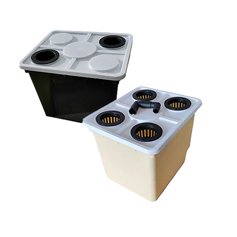 Greenhouse Hydroponic Garden Supplies 11L Dutch Bucket Grow Pot for Commercial Growing
