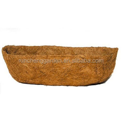 Настенная подвесная корзина coco coir, садовые горшки, волоконный вкладыш для растений