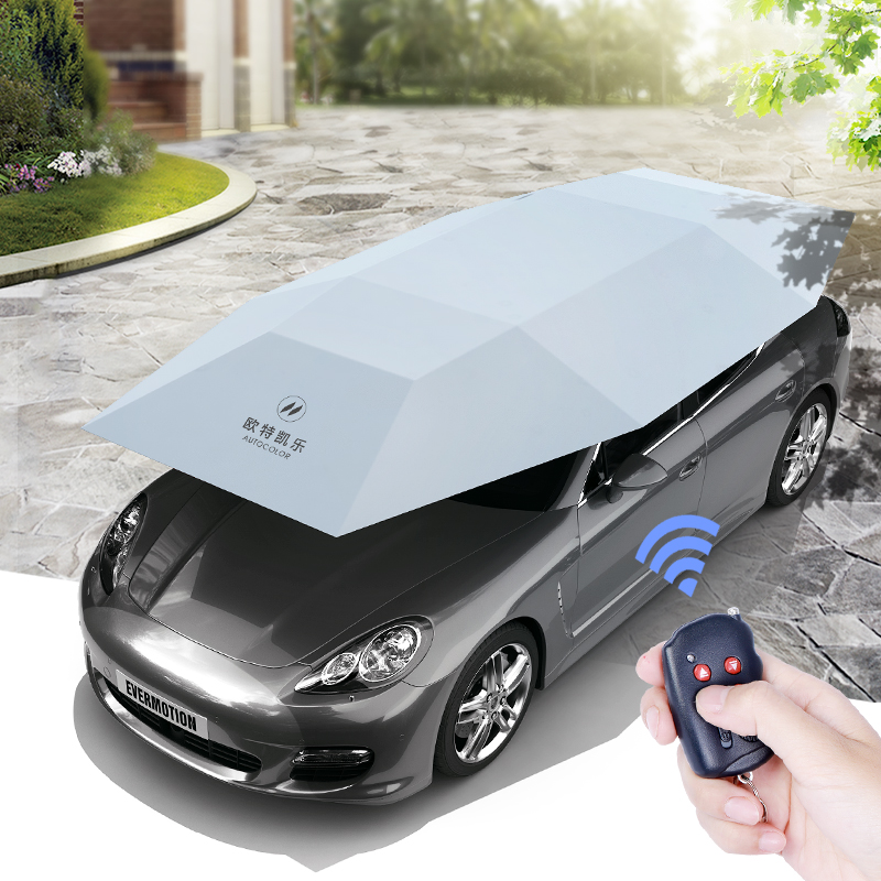 Портативный автомобильный Зонт Палатка теневая чехол производитель OEM сервис 4,8 метр зонтик для автомобилей