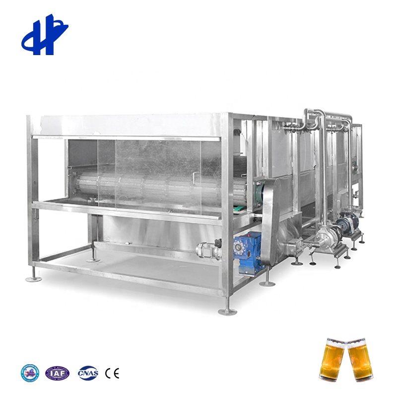 Good Quality Efficient Design Small Steam Tunnel Pasteurizer