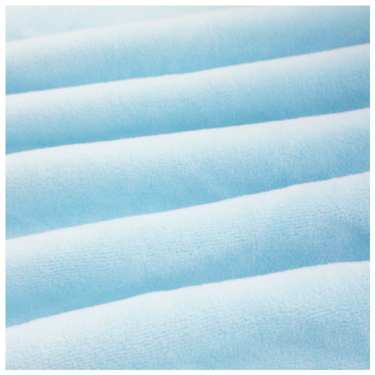 100% polyester velboa super soft low pile plush velour minky fabric