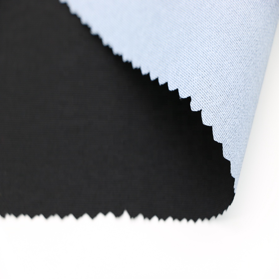 320D waterproof nylon taslon milky coating white pu fabric for winter Jacket