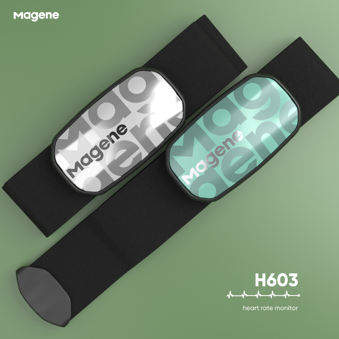 Magene H603 sports colorful optical heart rate monitoring sensor ant chip module for fitness cycling bluetooth