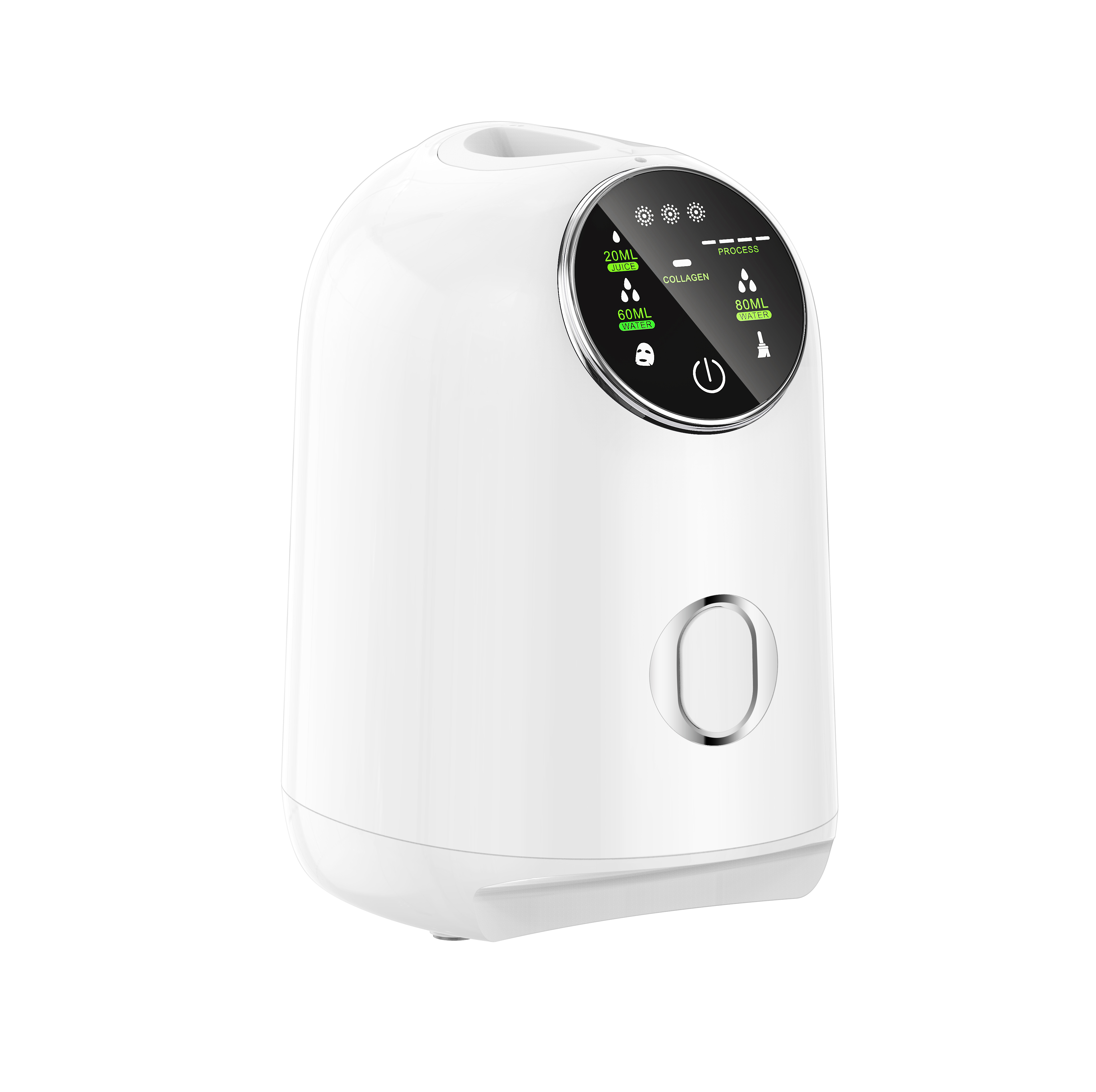 Beauty Device Led Display Diy Fruit Mask Maker Fruit Juice Collagen Automatic Facial Mask Machine