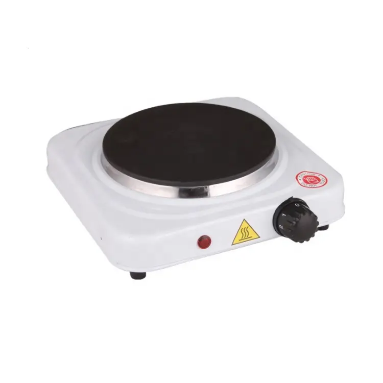 Hot Sale 1000w Single Burner Solid Hotplate Electric Indoor Stove for Food Cooking