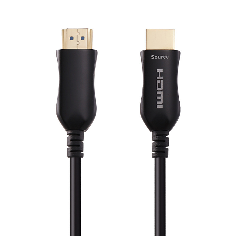 Ультра тонкий волоконно-оптический кабель HDMI 2,0 100 средства ухода за кожей стоп поддержка 4K @ 60 Гц 18 Гбит/с