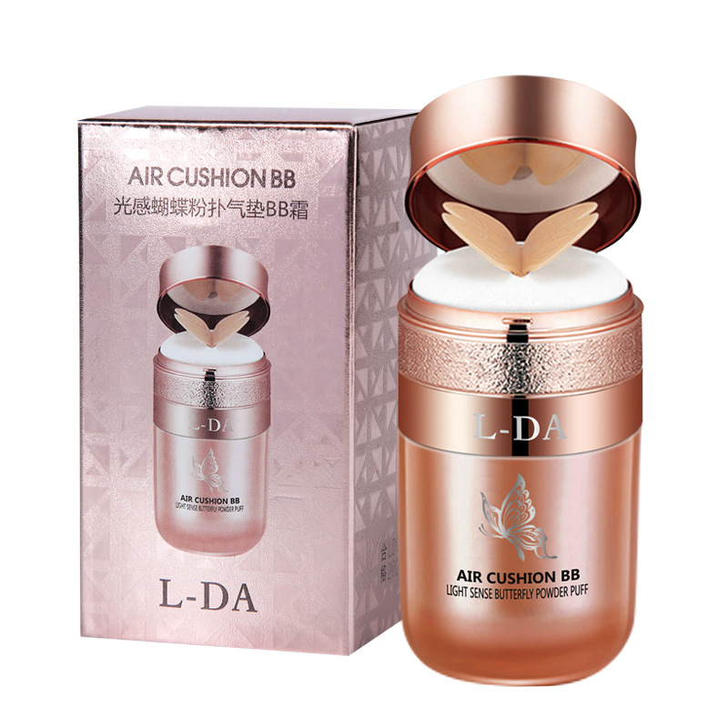 Высокое качество Light Sense Butterfly Air Cushion BB крем Новый тональный крем Консилер Изолирующая увлажняющая косметика