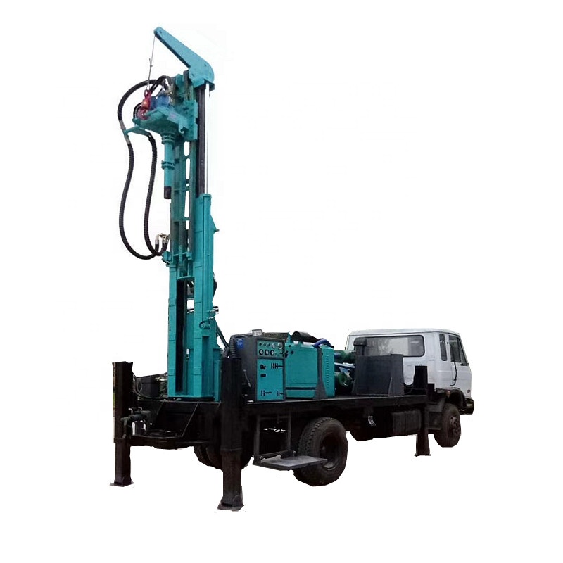 Hydraulic truck-mounted water well drilling rig for sale