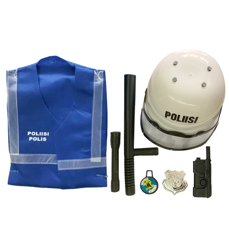 Kids Police Costume Toy Police Accessories Police Dress up for Child