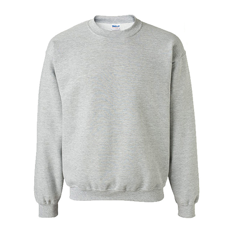 Custom Logo Crewneck Men Blank Hoodies Sweatshirt 285gsm Long Sleeve Men's Fleece Hoodies