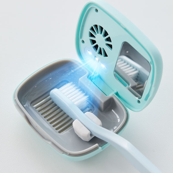 EPA KC High Quality 3mins Kill Bacteria Disinfection Toothbrush Sterilization box with fan