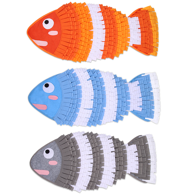 Wholesale Hot Pet Products Interactive IQ Food Dog Puzzle Toy Snuffle Mat Play Sniffing Mat for Dog