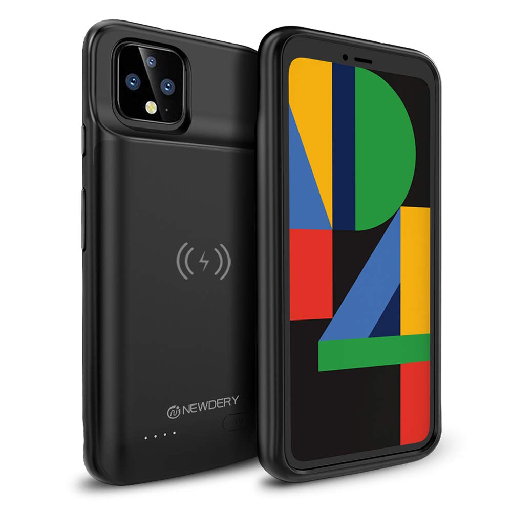 5000 мАч с NEWDERY логотип беспроводной мощность Чехол для Google Pixel 4 4XL Беспроводной внешний зарядное устройство случае Pixel 4 XL