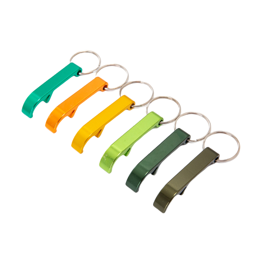 Wholesales custom logo printed bulk carabiner keyring blank surfboard metal aluminum alloy beer bottle opener with keychain